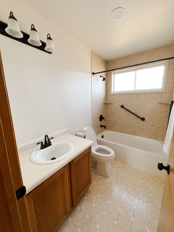 Before and After Bathroom